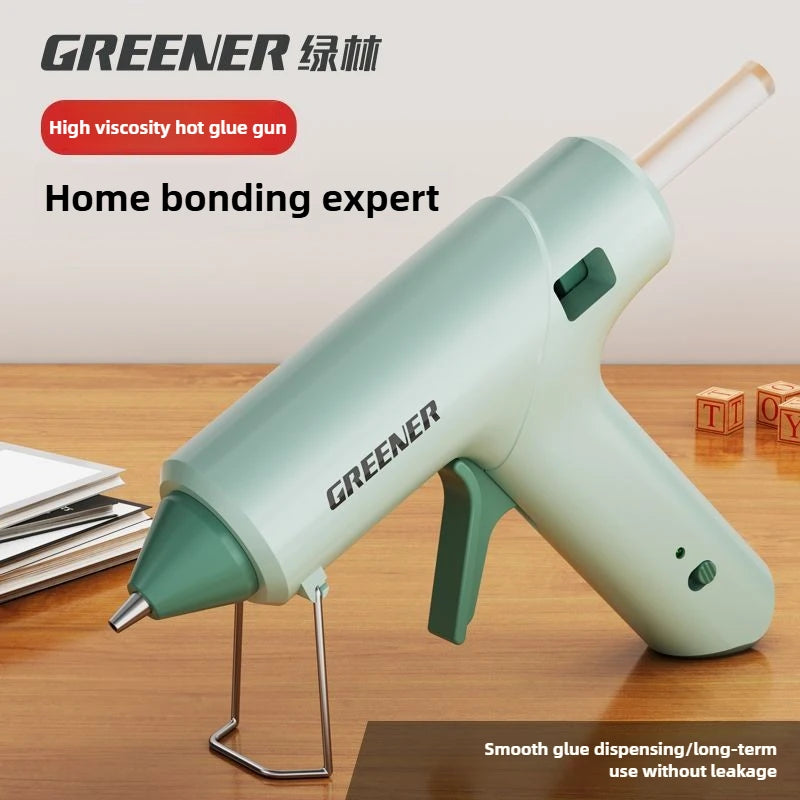 Hot Melt Glue Gun 7mm Glue Sticks Industrial DIY Electrothermal Glue Gun Heat Temperature Thermo Electric Gun Repair Tools 220V