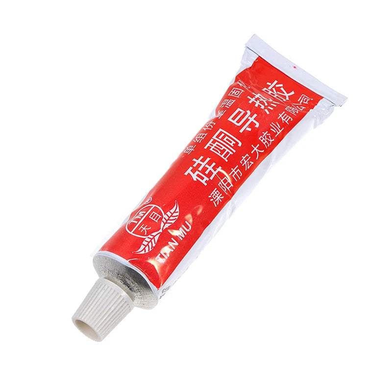High Quality 60g Heat Conduction Silicon Grease Paste Glue Adhesive Graphics Card Light Box LED Heat Dissipation Silicone Rubber