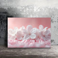 Charming Pink Cherry Blossom Canvas Art - Wooden Framed Wall Decor for Living Room, Bedroom, Kitchen | Perfect Home & Office Dec