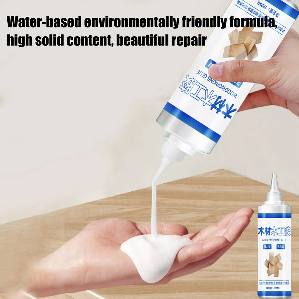 180ml Clear Wood Glue Carpenter Glue Transparent Eco-Friendly Wood Adhesive Safe Glue Woodworking Glue Multi-Functional Glue