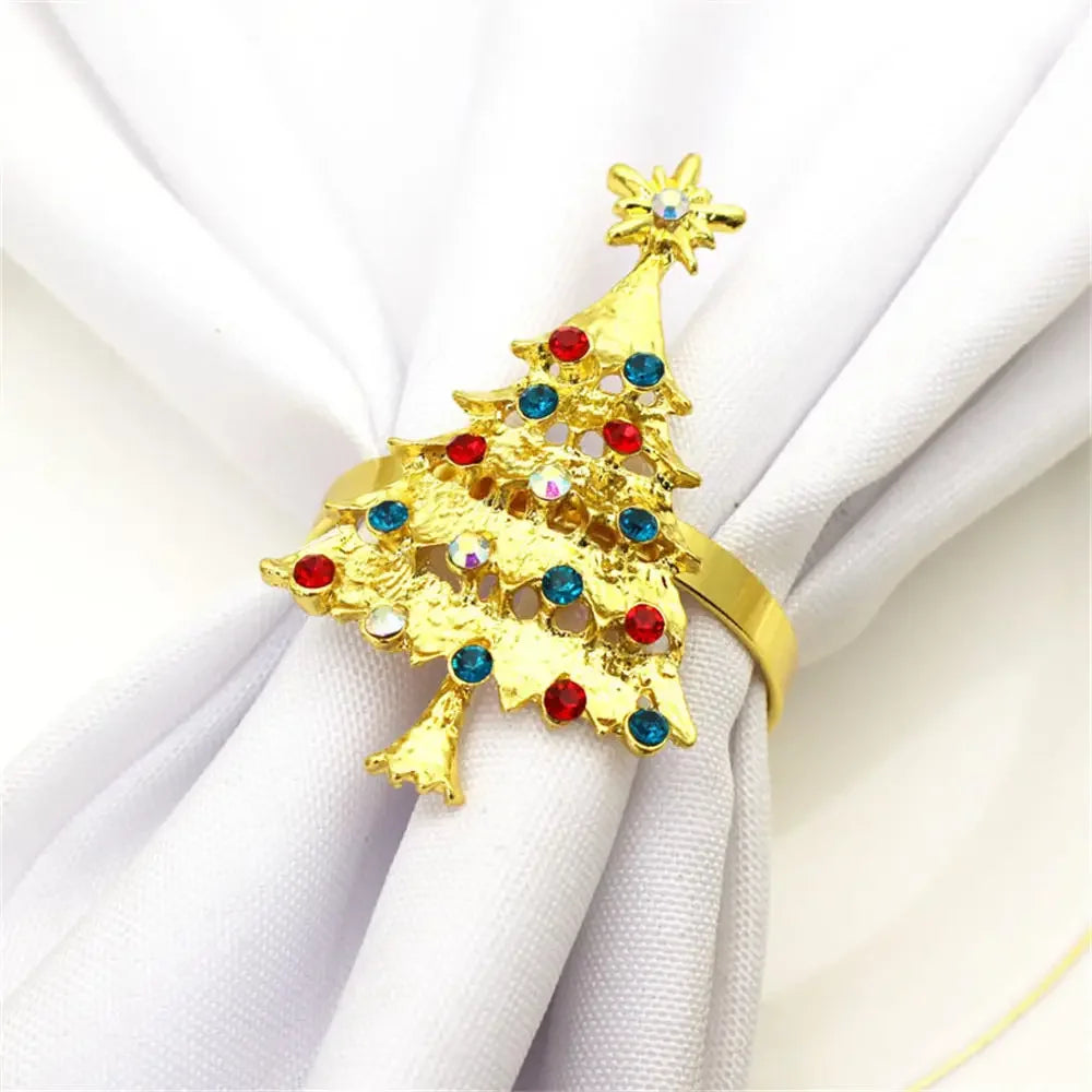 Wedding Centerpieces for Tables Table Napkin Holder Christmas Decoration 2022 Rings Birthday Struggle Luxury Napkins Accessories