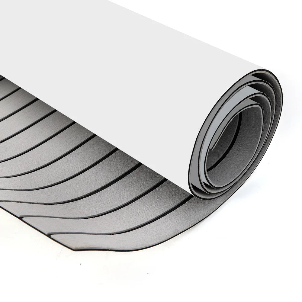 94.5"x 35.4" EVA Anti-slip Mat Foam Boat Decking Sheet Anti-Slip Self-Adhesive Deck Boat Flooring Mat Cuttable