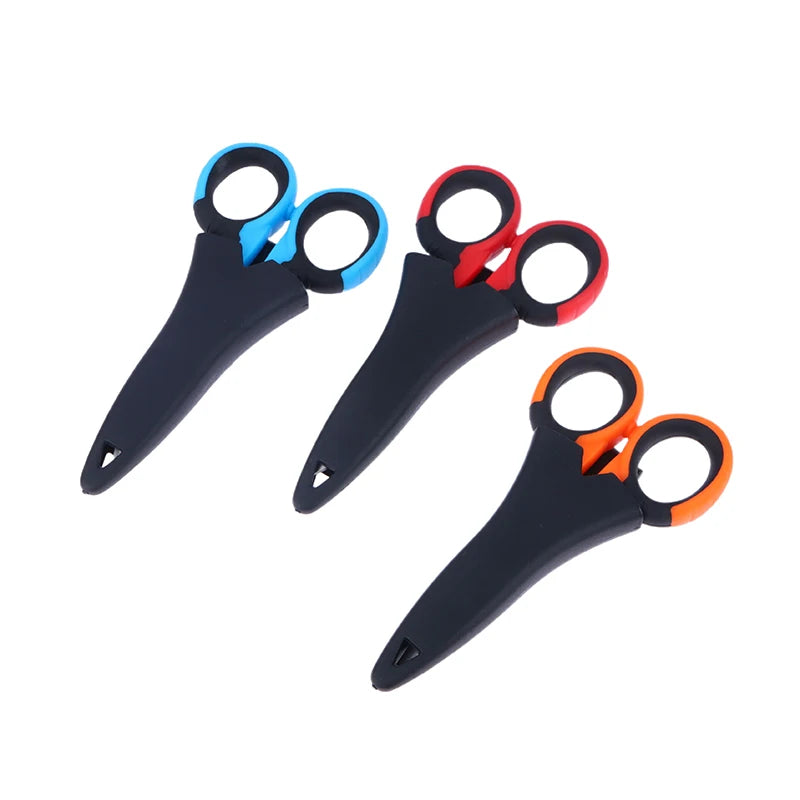 1pcs Stainless Steel Scissors Household Shears Tools Electrician Scissors Stripping Wire Cut Tools For Paper Cable And Fabrics