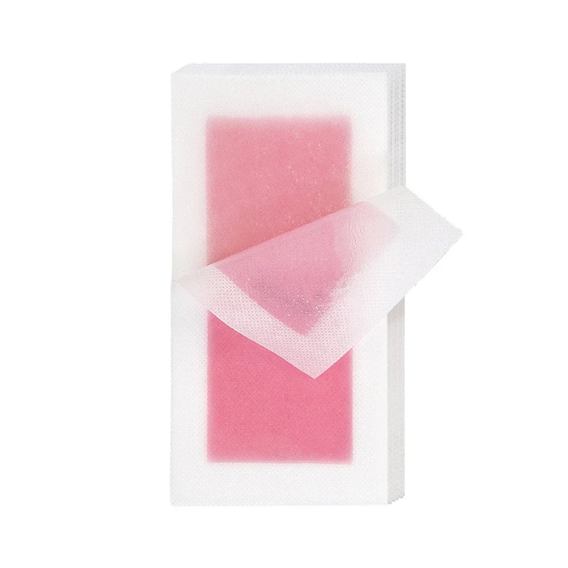 10Pcs Professional Hair Removal Wax Strips Waxing Wipe Sticker For Face Leg Lip Eyebrow Leg Arm Body Hair Remove