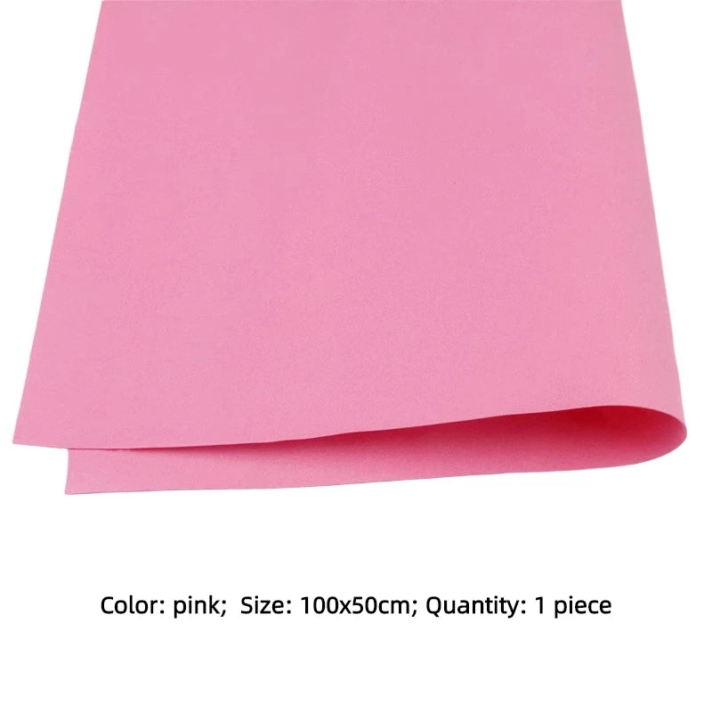 Colorful EVA Foam Board Buffering Shock Absorption Foam Sheet Handmade DIY Cosplay EVA Rubber Sound-absorbing Foam 38 Degrees
