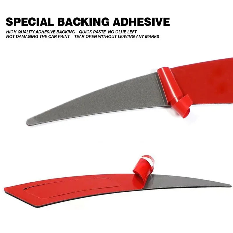 Fender Stripe Car Wheel Eyebrow Protector Lip Wheel-arch Trim Arch Extender Decorative Scratch Proof Carbon Fiber Sticker
