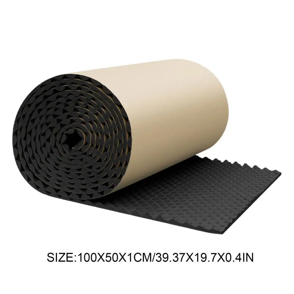 1Pc 50x200cm Acoustic Foam Self-adhesive Egg Sound Insulation Panels High Density for recording studio ktv wall silencer