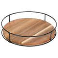 Turntable Organizer Multifunction Kitchen Storage Decorative Trays 360 Degree Rotating Spice Rack for Home Kitchen Table Pantry