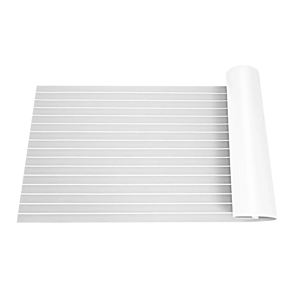 EVA Foam Teak Sheet Marine Flooring Yacht Synthetic Boat Decking Self-Adhesive Pad 35.4"X94.5"