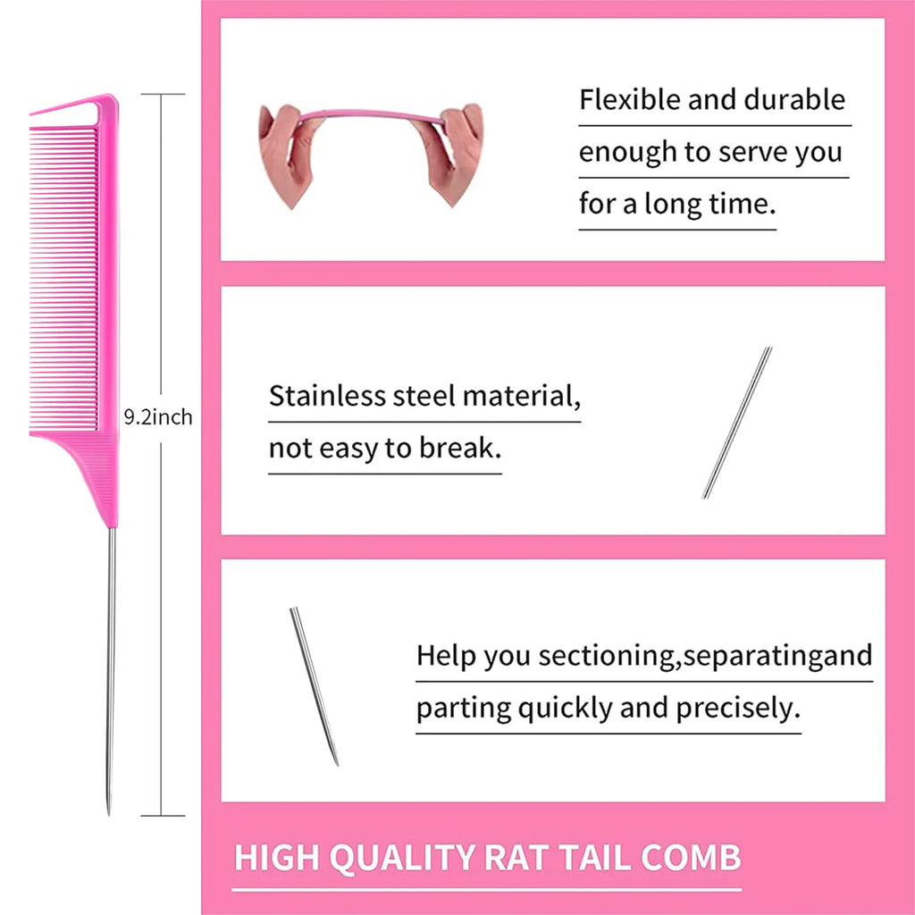 Hair Brush Slick Back Hair Brush Hair Styling Comb Edge Control Gel Edge Control Brush Hair Wax Styling Gel for Edge Control