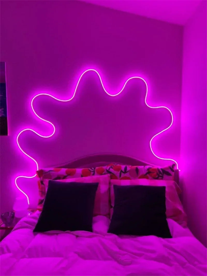 USB Neon Rope Lights,Flexible Led Rope Lights Control with App/Remote,Music Sync Gaming Neon Light Strip for Living Room Bedroom