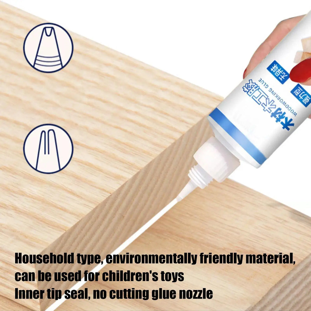 180ml Clear Wood Glue Carpenter Glue Transparent Eco-Friendly Wood Adhesive Safe Glue Woodworking Glue Multi-Functional Glue