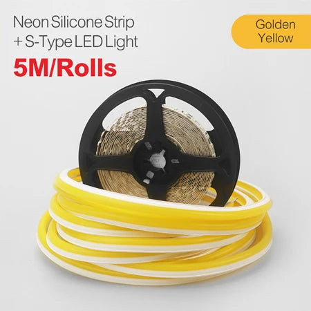 6/8mm 5M/Rolls DIY Separate Silicone Neon Strip 120Leds S-Bendable Newly Flexible Led Tape For LED Neon Sign Waterproof  IP67