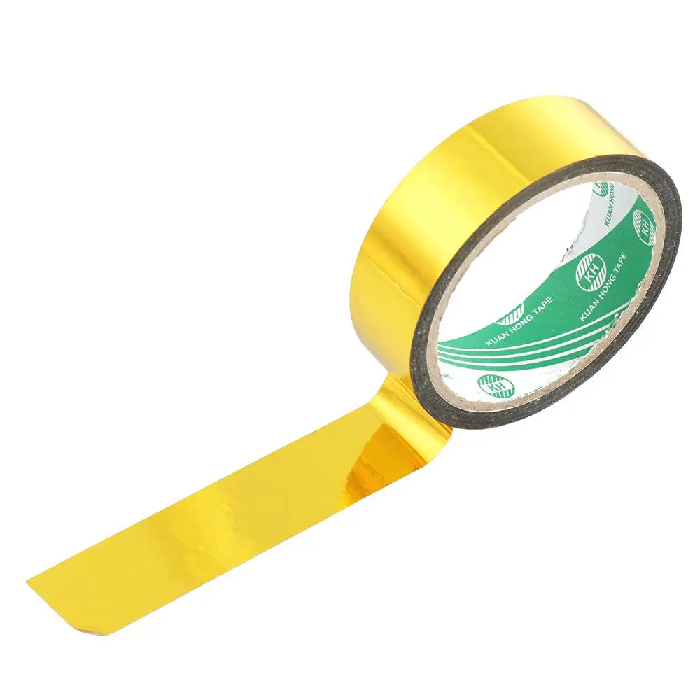 Adhesive For Decoration Decoration Tape Reflective Golden Tape Laser