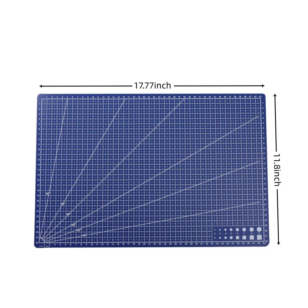 A3 Solid Color Multi-color Cutting Mat Sewing Mat Single-sided Craft Pad Fabric Sewing And Making Cutting Board DIY Art Tool
