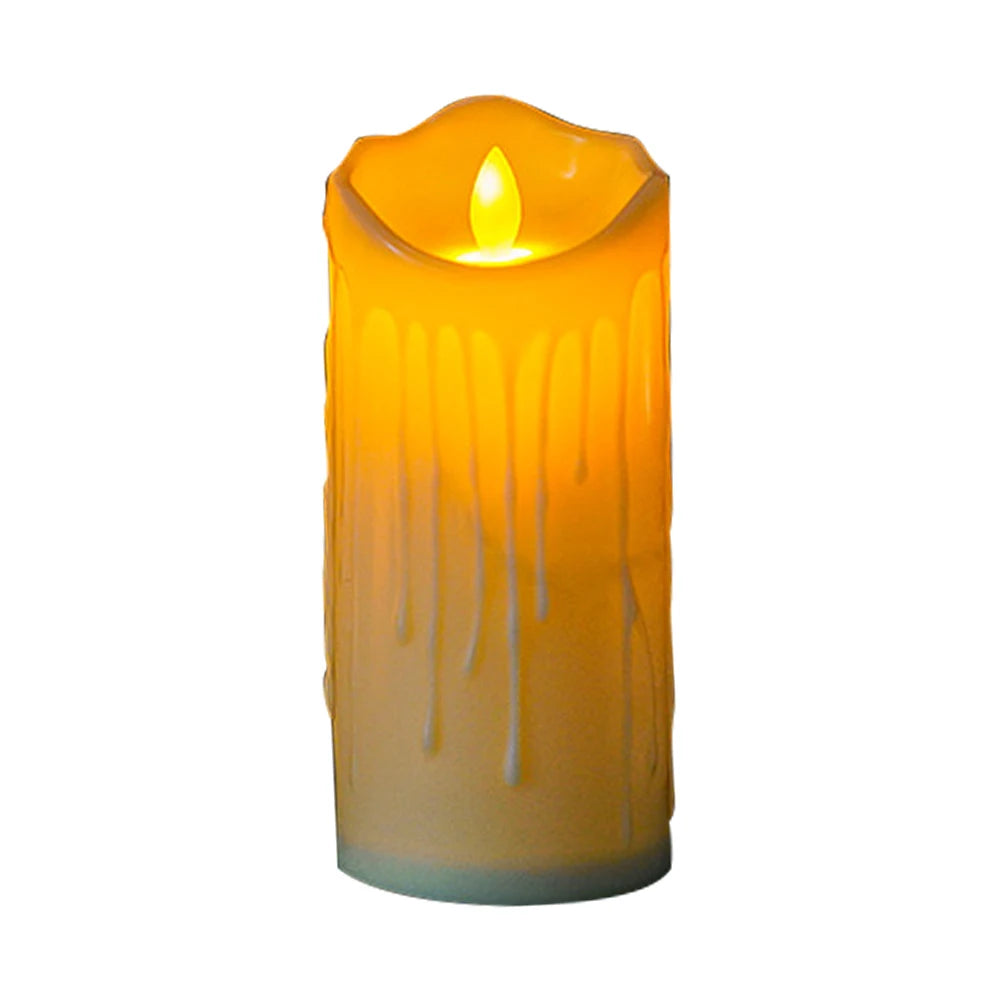 Flickering LED Flameless Candle Lights Battery Powered Electronic Candle Tea Lights Birthday Party Wedding Decoration Ornament