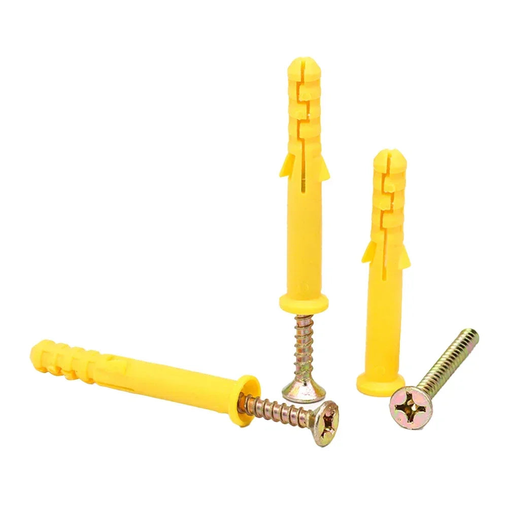 40pcs Stainless Steel Expansion Screws M6×30 Wall Anchors Screws For Drywall Fixing Hardware Tools Accessories