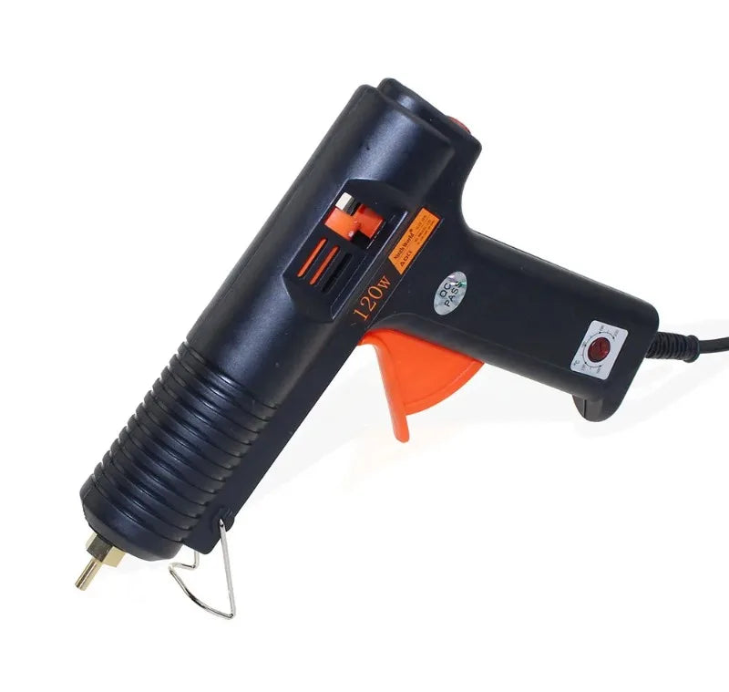 120W 11mm Adhesive Thermo Hot Melt Glue Gun Handy Heater Temperature Control Industrial Thermo Gluegun Repair With Glue Stick