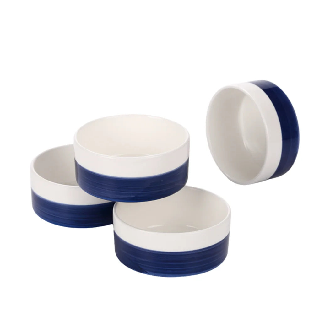 4PCS Ceramic Bowls Cereal Bowl,Soup Bowls for Kitchen Ramen Bowl Microwave Safe for Oatmeal Fruit Salad and Rice Bowl