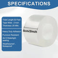 Weatherproof Window Insulation Tape 2 Inch x 33 FT Clear Residue-Free Winter Sealing Tape Windproof Airtight for Doors Windows