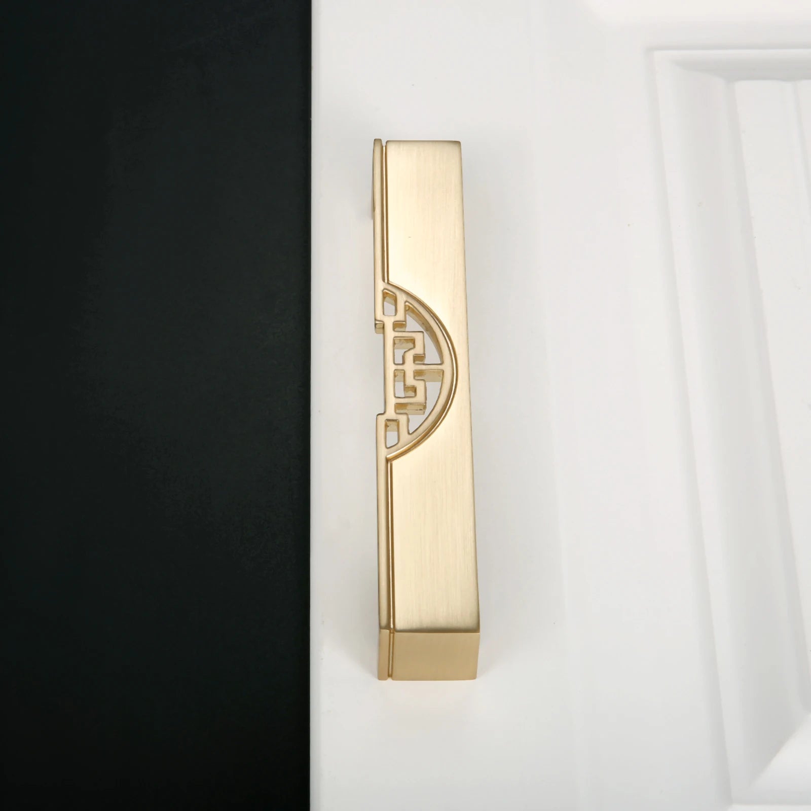 1Pc 128mm Antique Gold Chinese Wardrobe Door Handle Furniture Cabinet Drawer Cabinet Pull Knob Furniture Hardware Home Decor