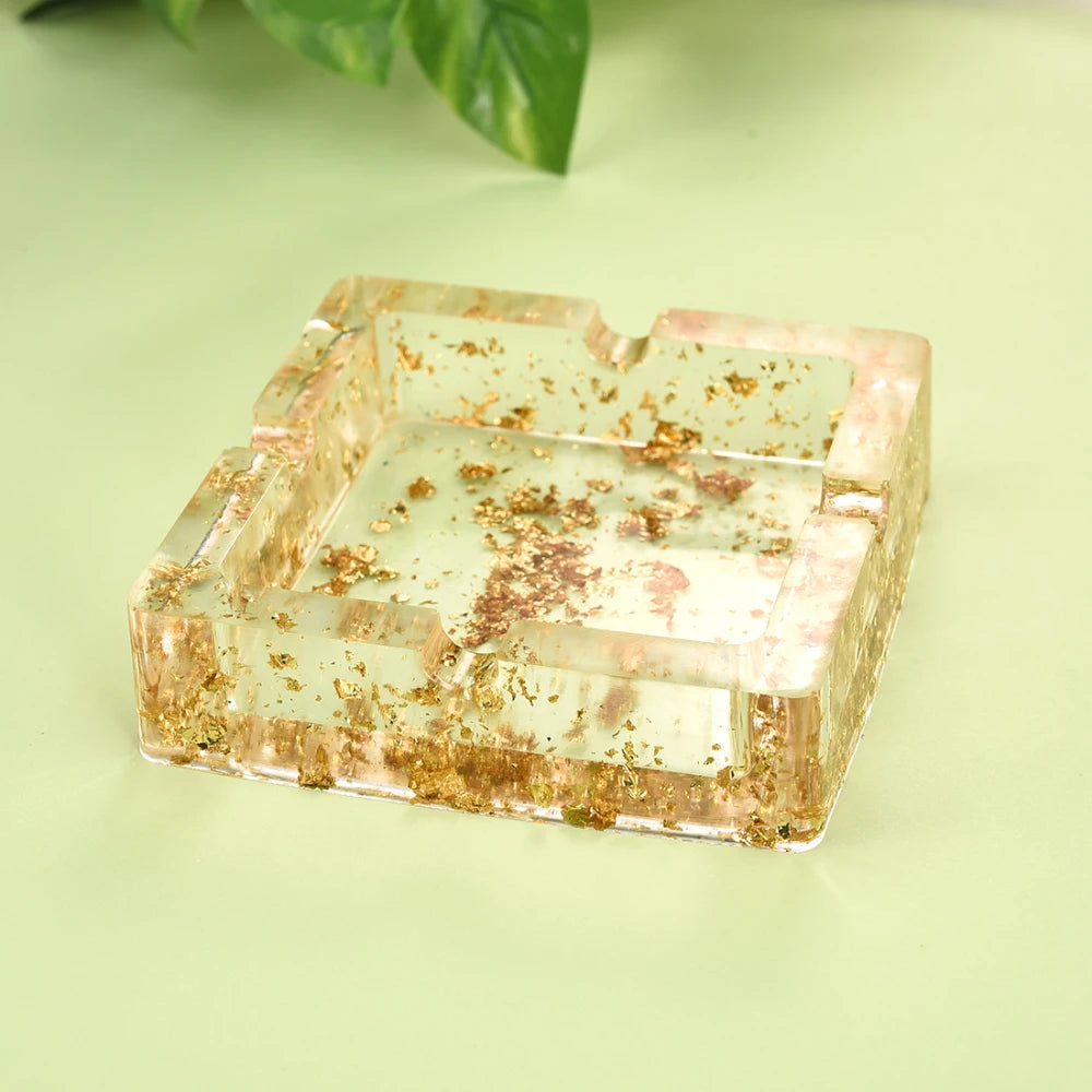 100pcs Imitation Gold Silver Foil Paper Leaf Gilding DIY Art Craft Paper Birthday Party Wedding Cake Dessert Decorations