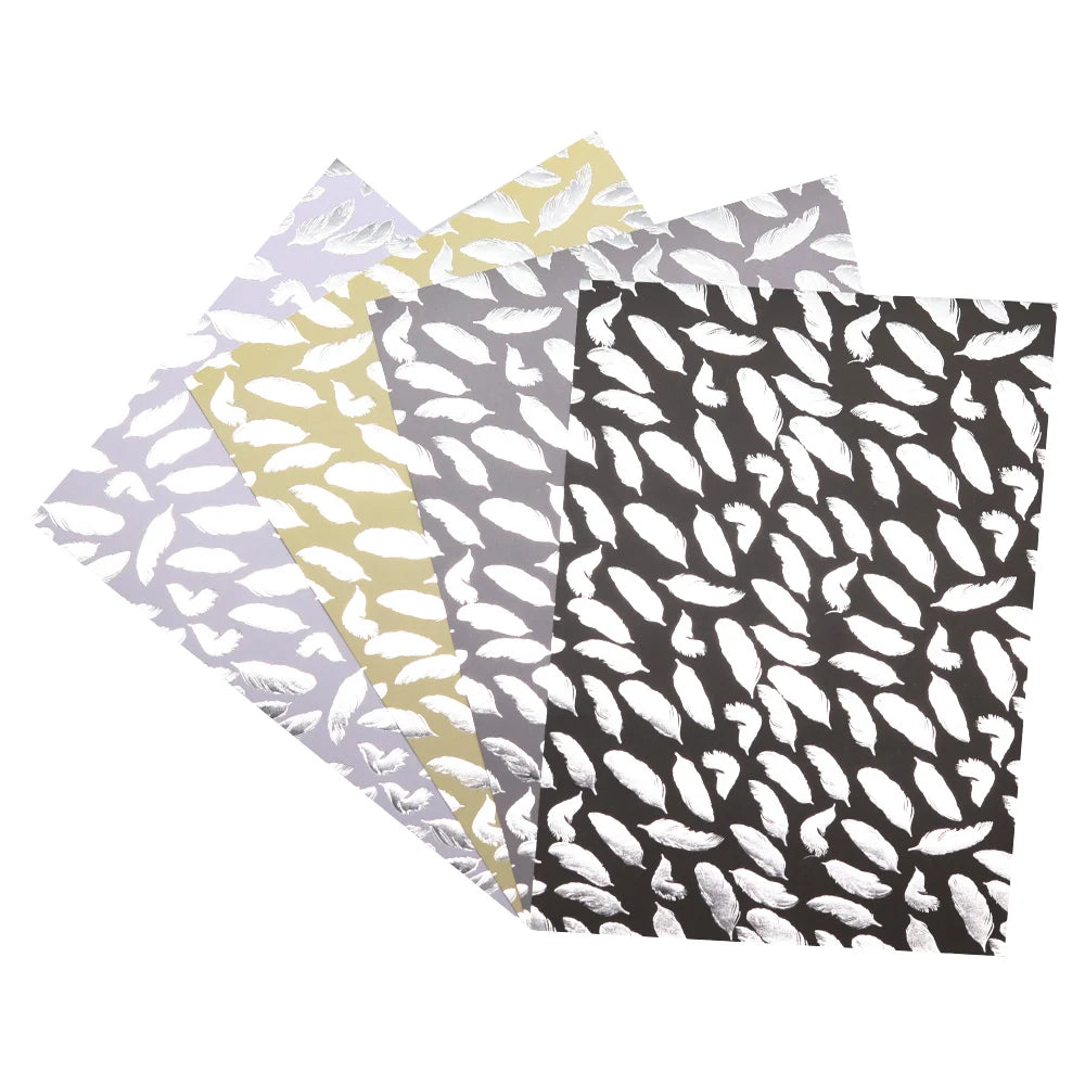 Creative Path A4 Foil Scrapbooking Papers Supplies Crafts Materials 28 Sheets Cardmaking Journaling Decoration Acid Free