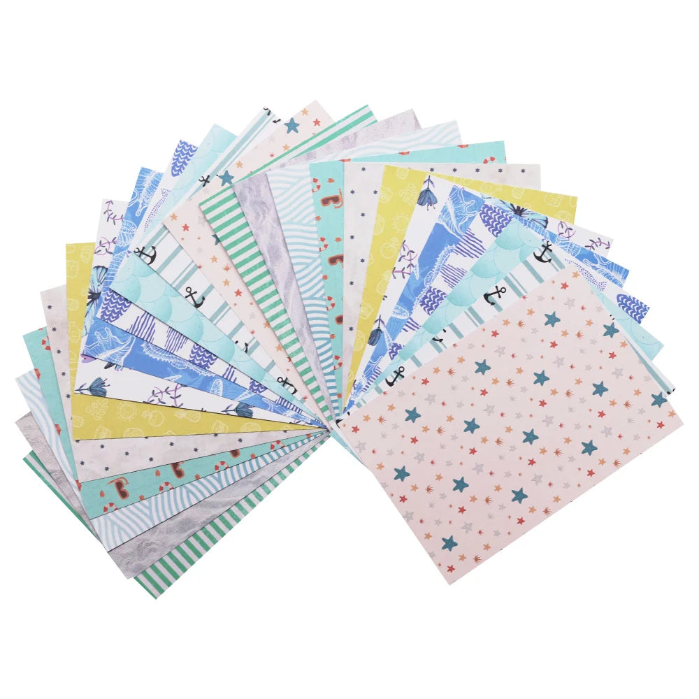 Creative Path Scrapbooking Supplies Papers Crafts Materials Cardmaking Journaling Background Decoration Origami Pack 6"x4 Inch