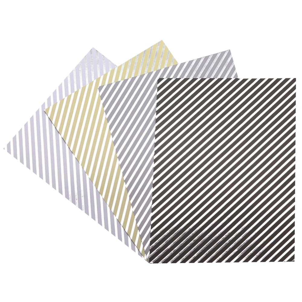 Creative Path A4 Foil Scrapbooking Papers Supplies Crafts Materials 28 Sheets Cardmaking Journaling Decoration Acid Free