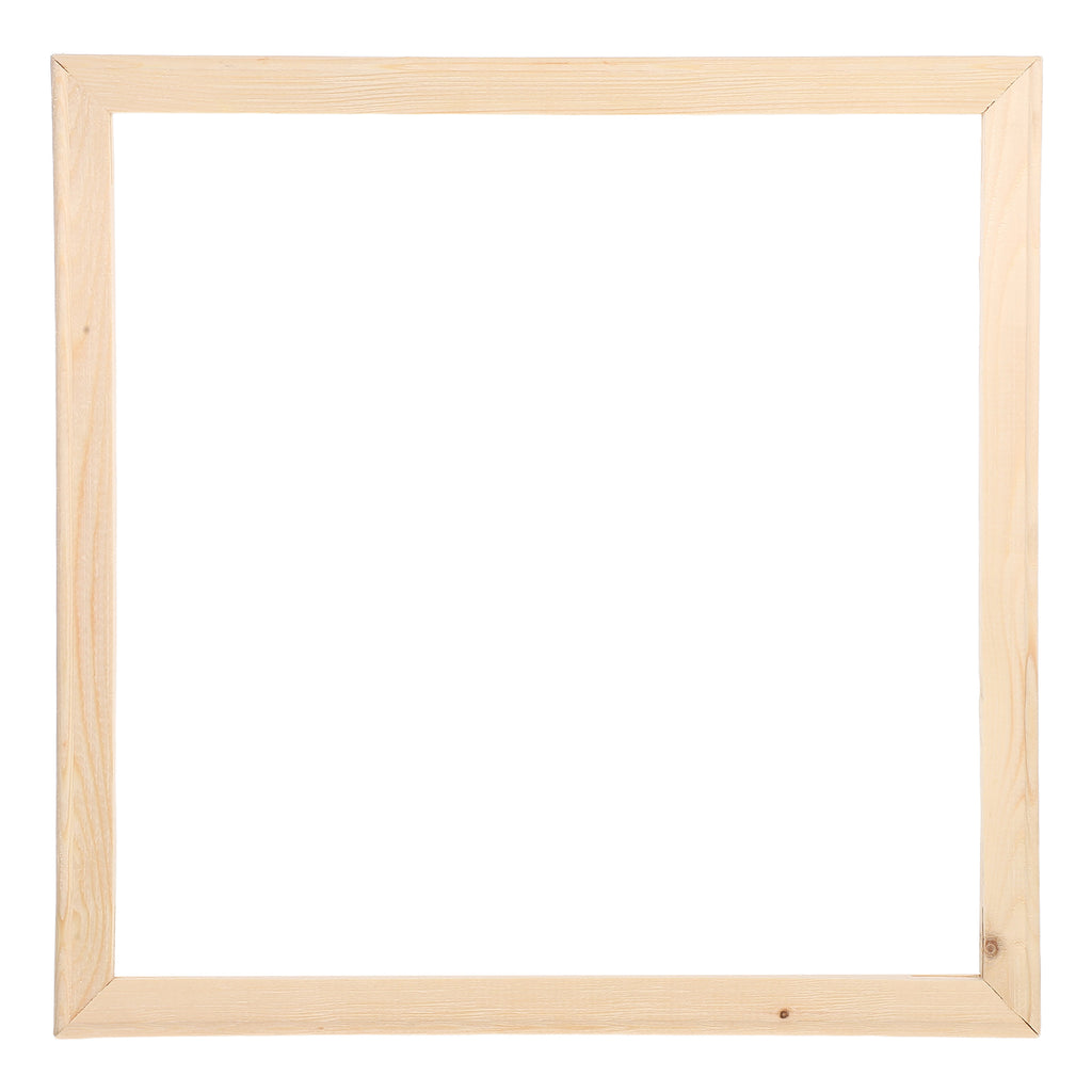 Diy Canvas Stretcher Bars 40x40cm Solid Wood Canvas Frame With Nails For Oil Painting Posters Digital Art Smooth Edges