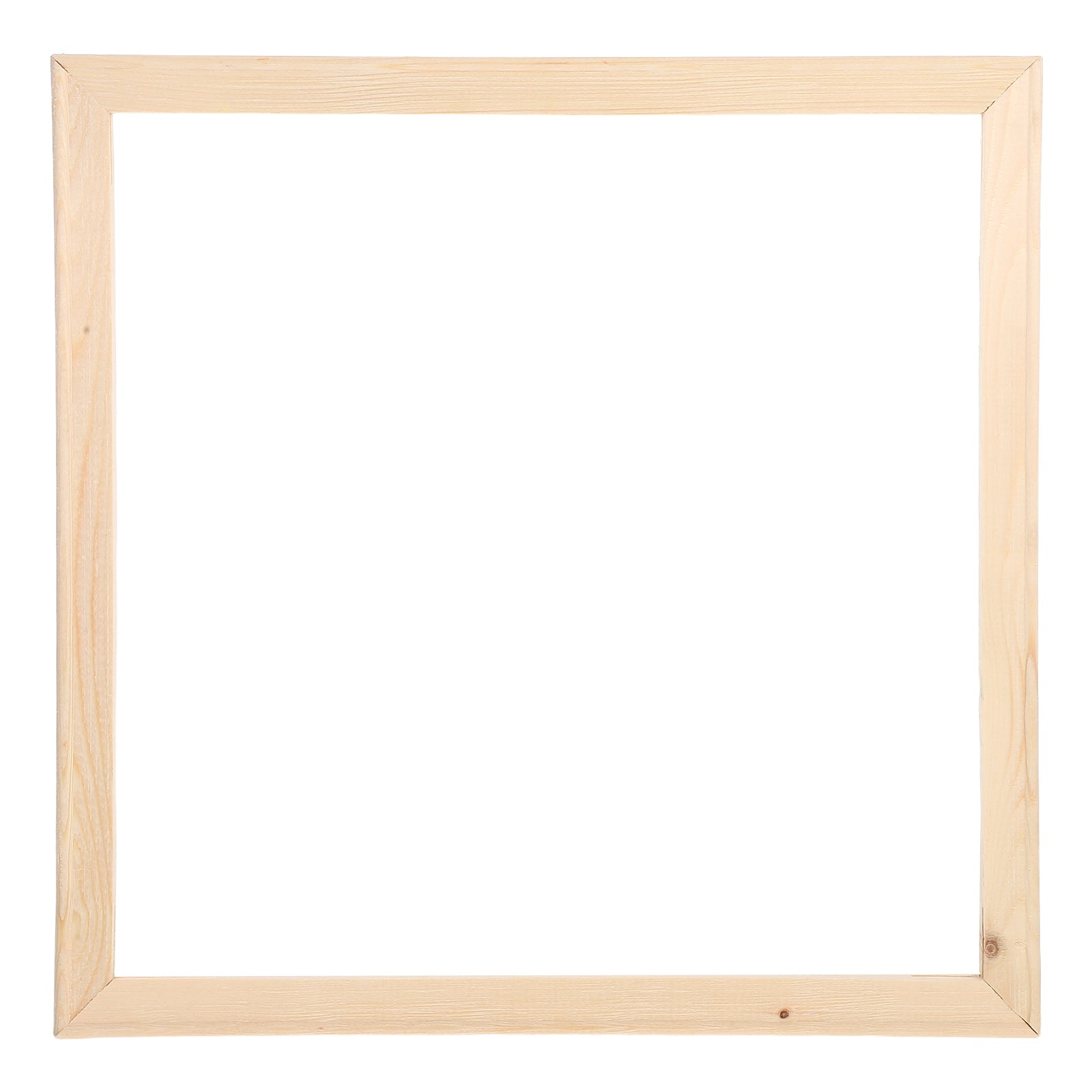 Diy Canvas Stretcher Bars 40x40cm Solid Wood Canvas Frame With Nails For Oil Painting Posters Digital Art Smooth Edges